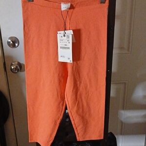 Zara Bold Orange Leggings